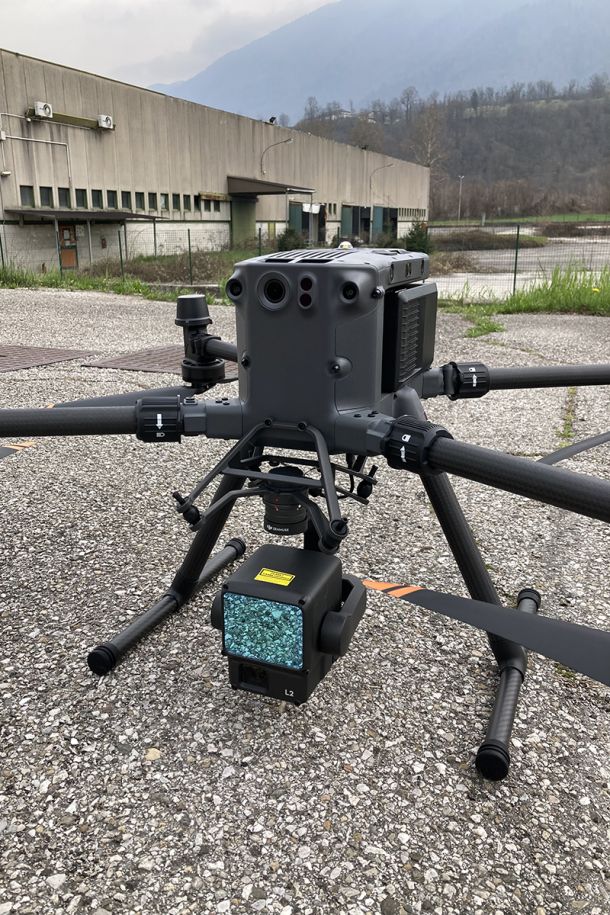 Ispezioni con drone Belluno - Servizi - Rilievi laser scanner
